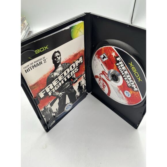 Freedom Fighters Microsoft Xbox, 2003 w/manual Complete - Picture 3 of 5